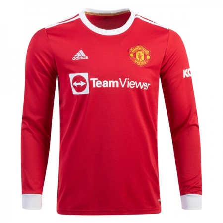 Fußballtrikots Manchester United Heim Trikotsatz 2021-2022 Langarm Fußballtrikots Manchester United Heim Trikotsatz 2021-2022 Langarm